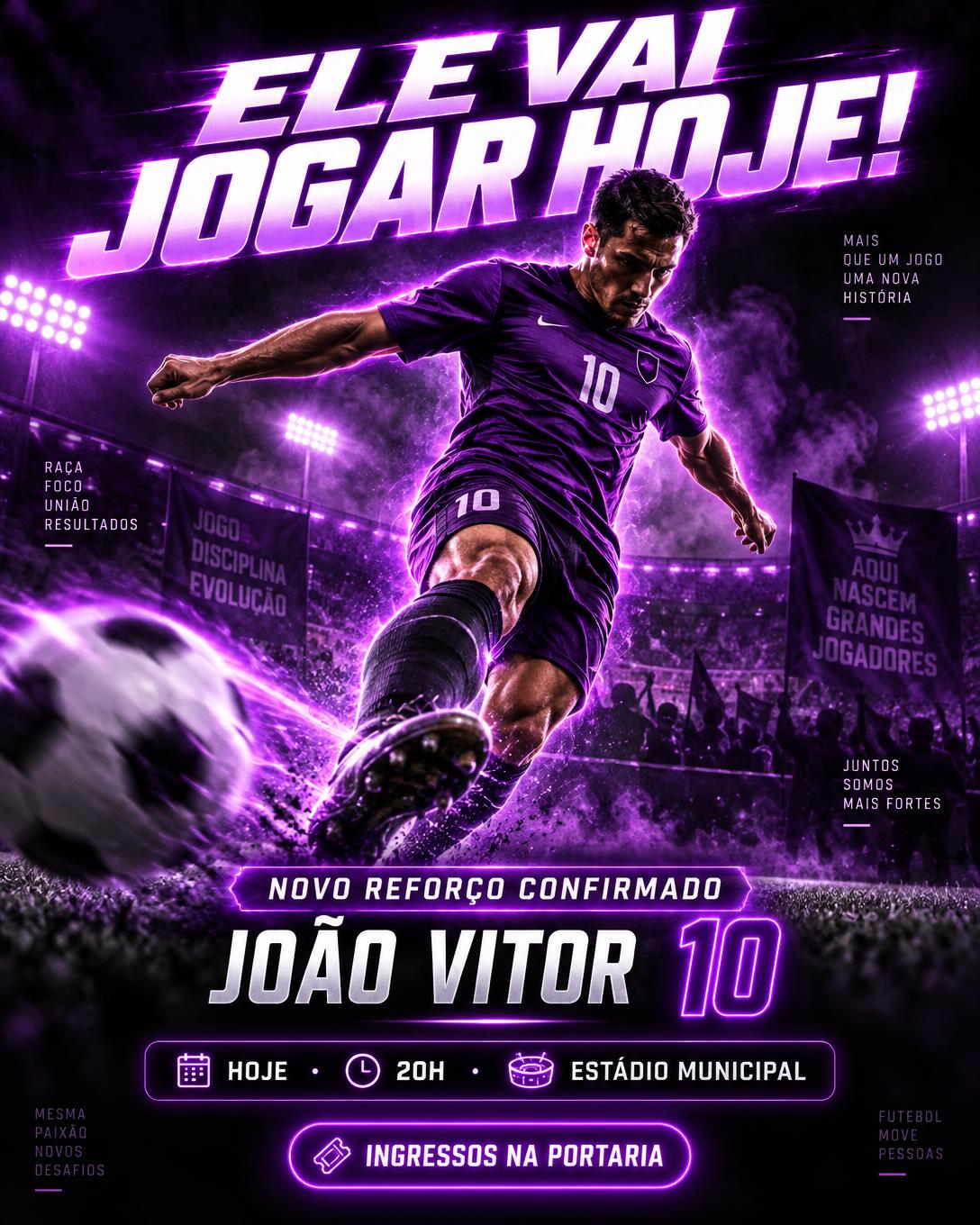 Flyer Jogador